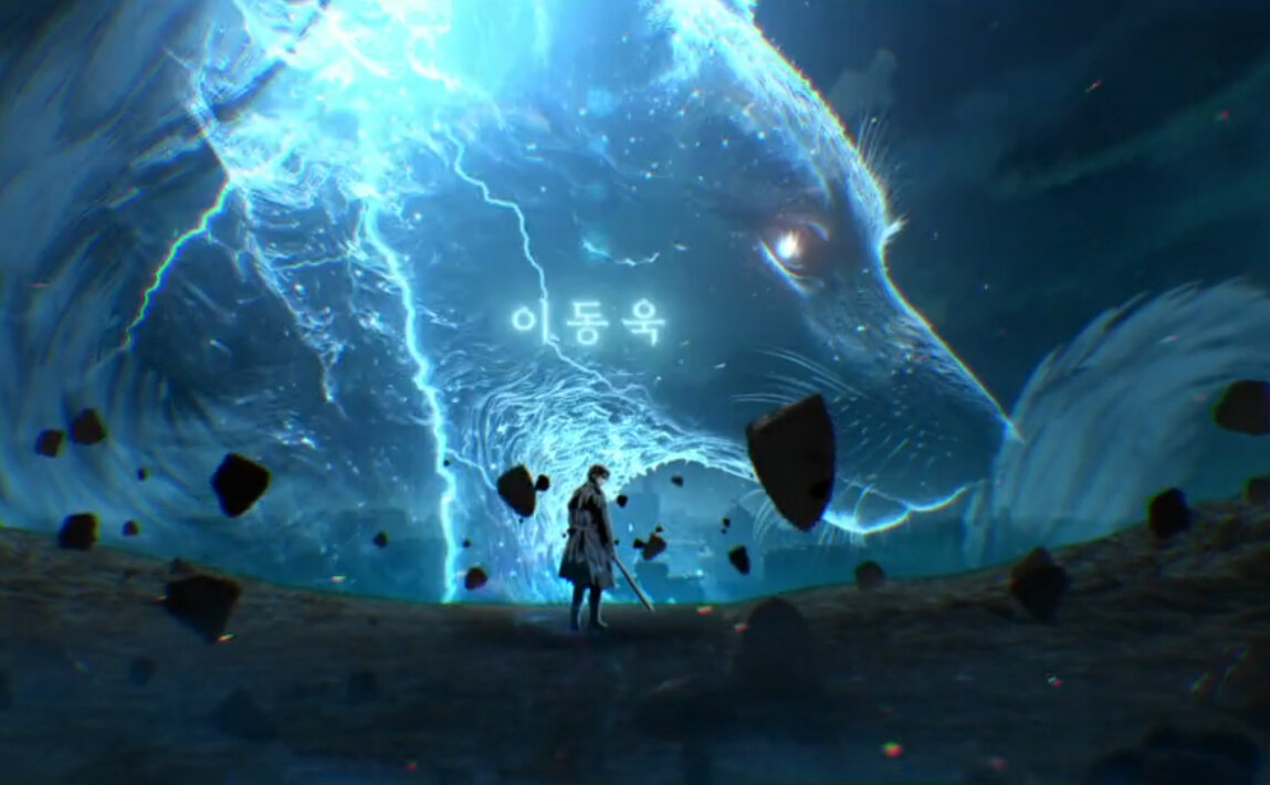 Кадр из дорамы "Сказание о Кумихо 1938" Ли Ён