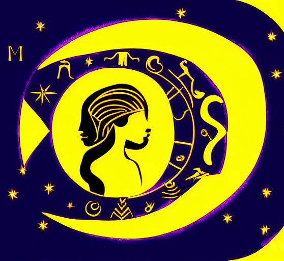 Знак Близнецов выглядит как-то так ИИ