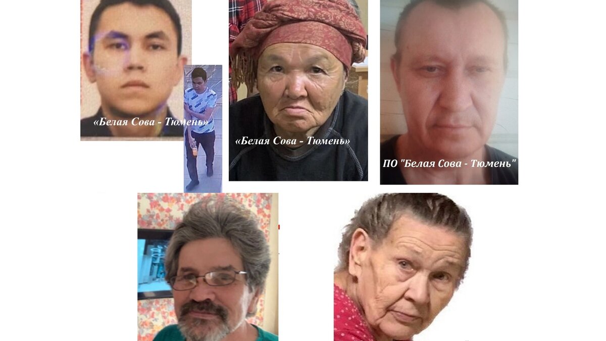     В Тюменской области на 20 июня продолжаются поиски двух бабушек и трёх мужчин. Одного из них (Энгергальда Сергей Фёдоровича, 1977 года рождения) ищут с 28 марта.