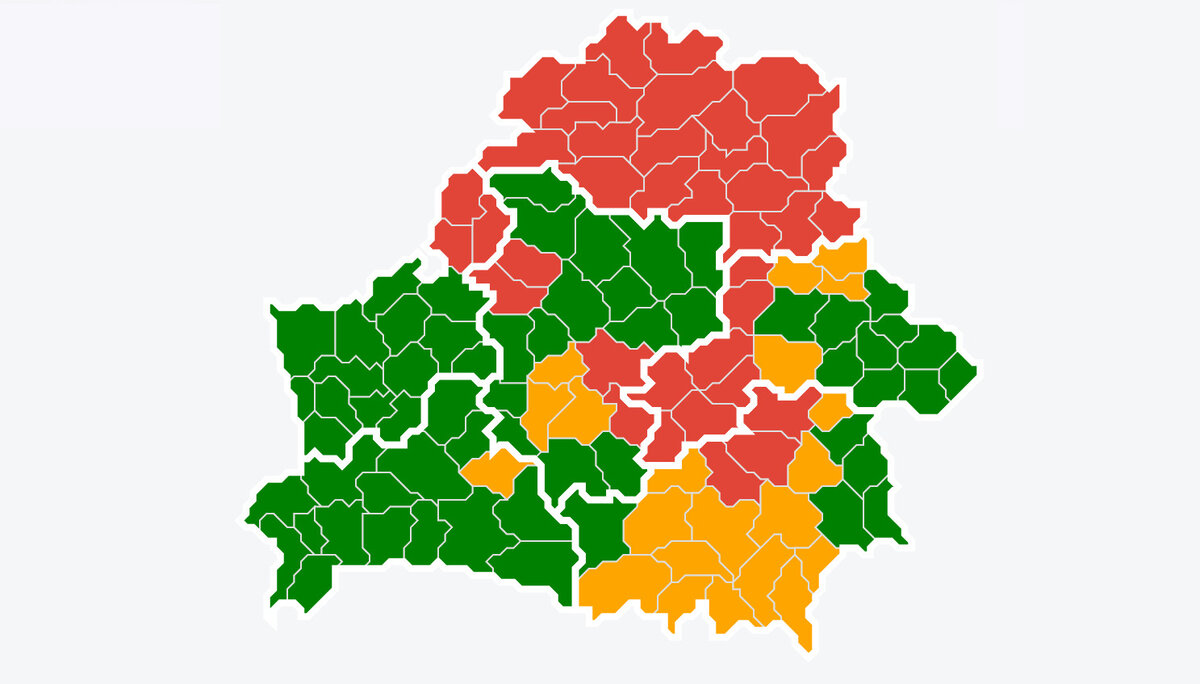 Карта лесов беларуси