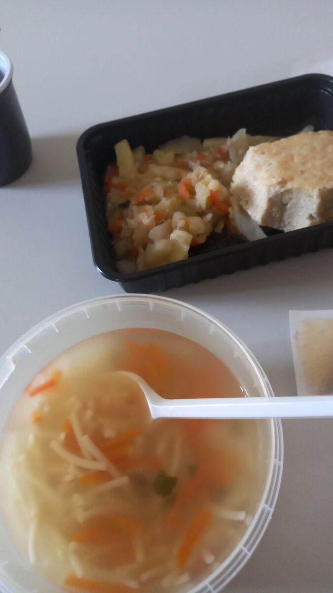 Пример одноразовой больничной посуды☝ 