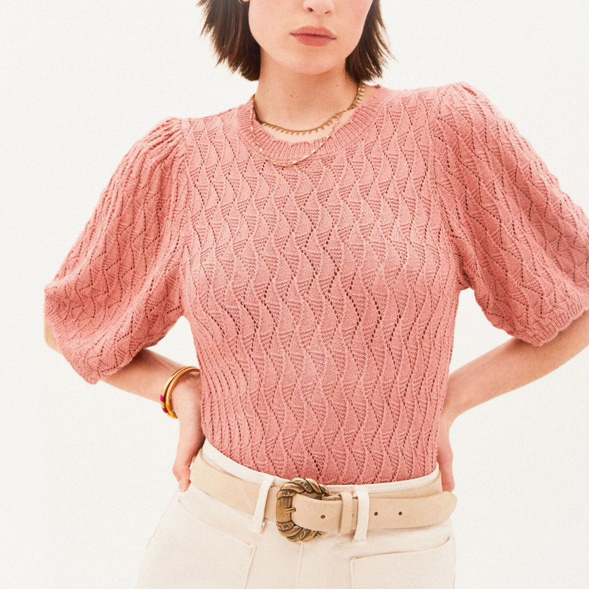 Джемпер с рукавами фонариками Hoss Intropia