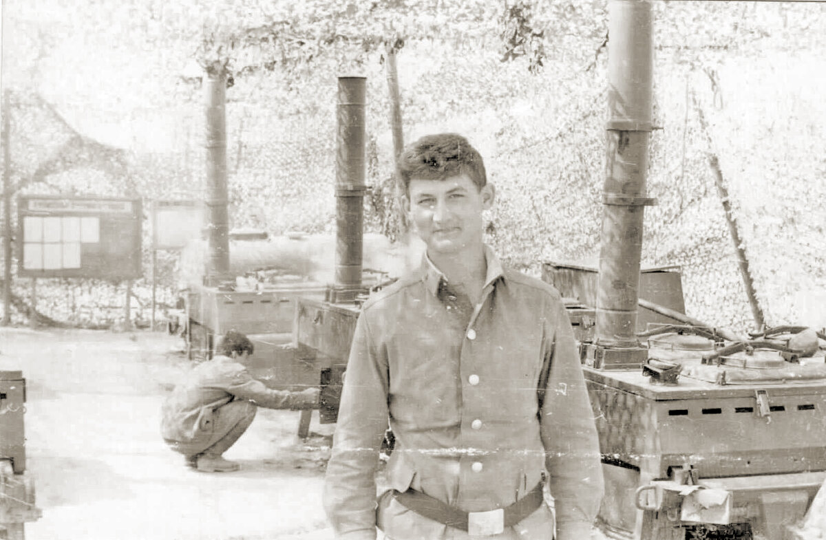 Полевая кухня на месте развёртывания 2069 обс. 