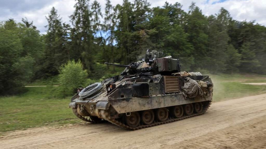    Боевая машина пехоты M2 Bradley, фото: bloomberg.com