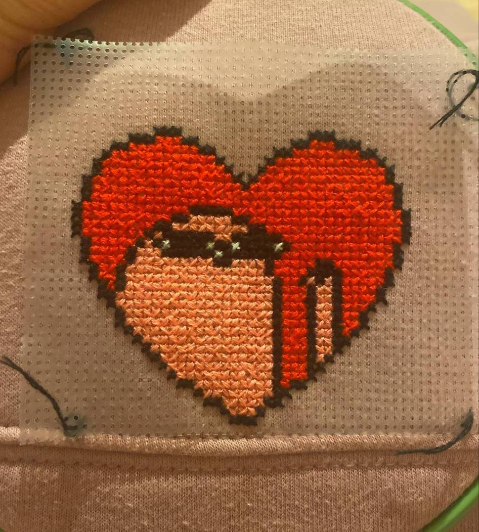 Спасение толстовки от шашлычных последствий :)