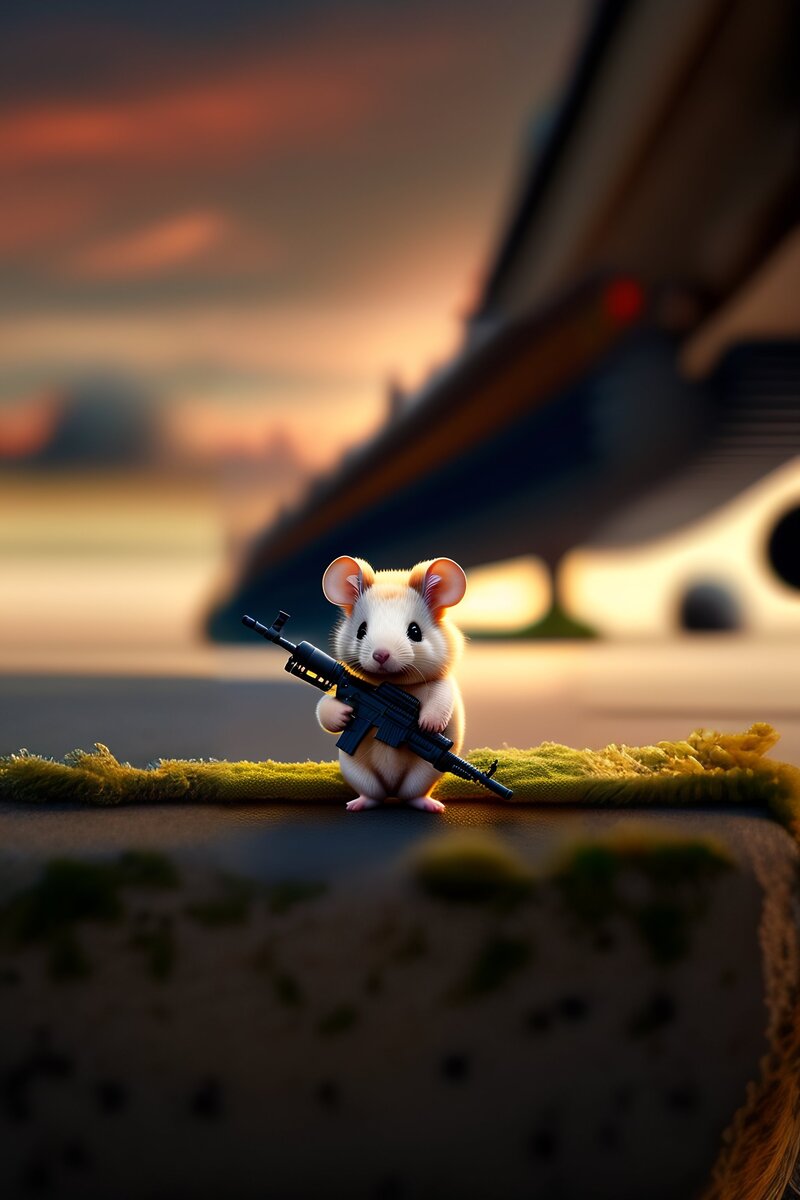 В далекой стране, в ту самую неделю, когда осень вступала в свои права, произошло необычное событие. Замечательное село Мышиное Королевство, где жили умные, отважные и смелые мыши, было воинственным и мирным одновременно. 
Однако сюрприз случился неожиданно, когда маленький мышонок по имени Феликс начал отличаться от своих сверстников. Будучи неутомимым изобретателем, он строил самодельные механизмы, которые помогали ему в каждодневной жизни. Его мечта была превратить свое село в самое современное, защищенное и процветающее в мире.

Однажды, когда село было внезапно атаковано страшной кошкой по имени Симона, Феликс встал на защиту своих друзей и соседей. С использованием своей изобретательности и смекалки, он создал механических друзей - железных мышей, которые могли бегать быстрее и ползать хитрее, чем настоящие мыши.

Благодаря Феликсу и его изобретениям, Мышиное Королевство стало неприступным для любых нападений. Главный совет села наградил Феликса высшей наградой за отвагу и изобретательность. Однако, вместо того, чтобы праздновать свою победу, Феликс понял, что его изобретения могут быть использованы не только для защиты села, но и для злых целей.

Он осознал, что некоторые мыши, не разделяющие его честных намерений, могут использовать его изобретения для захвата и контроля других сел. Феликс решил предотвратить это, и отправился в путешествие через опасные территории, чтобы разыскать свои механические создания и разрушить их.

Он прошел через густые леса, полные опасных зверей, пересек реки и горы, пройдя сквозь снежные бураны. Наконец, Феликс нашел своих железных друзей, но для разрушения его изобретений, он должен был найти источник их энергии - магический кристалл.

Феликсу пришлось сразиться с злобным волшебником, чтобы получить кристалл и освободить его из механической связи со своими созданиями. Это была самая сложная и опасная битва, которую он когда-либо вел, и только благодаря своей находчивости и отваге, Феликс смог одолеть волшебника и забрать кристалл.

Возвратившись в Мышиное Королевство, Феликс уничтожил свои изобретения и разбил магический кристалл на множество кусочков. Таким образом, он предотвратил любые злые намерения и использование его изобретений во вред другим селам.

Феликс стал главным героем Мышиного Королевства, почетный член великого совета и символом отваги и сострадания для всех. Его рассказ о войне мышонка и его путешествии стал легендой, передаваемой из поколения в поколение, чтобы напоминать всем о силе и важности правильного использования технологий и изобретательности.