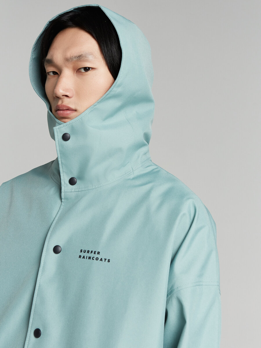 Непромокаемый плащ Surfer Raincoats из трехслойной мембранной ткани