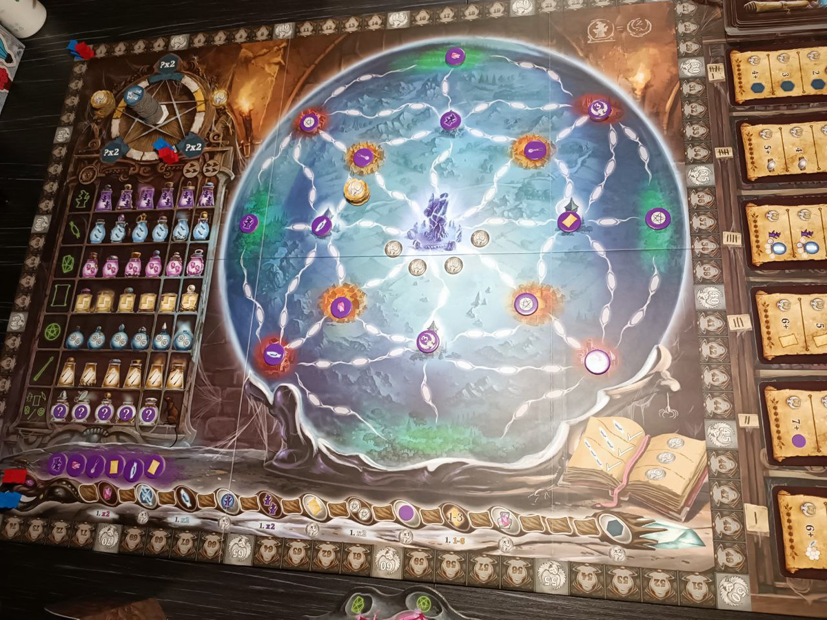 Основное поле