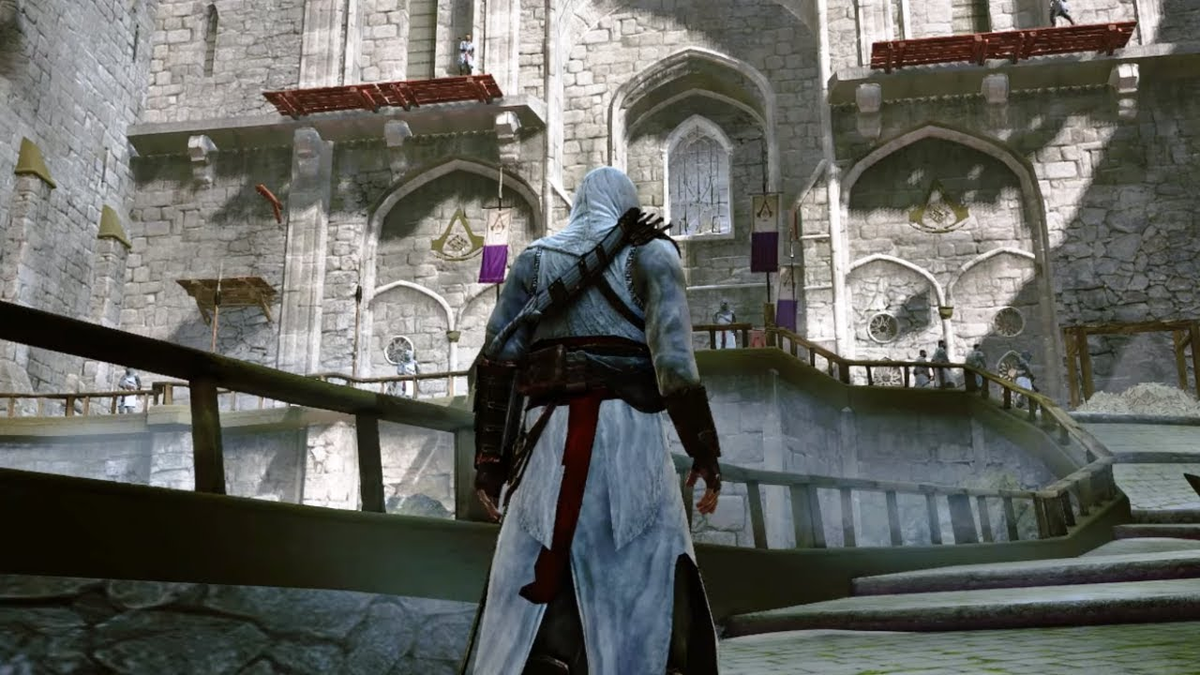 Assassins creed remastered. Assassin's Creed 1 ремастер. Ассасин Крид 1 ремейк. Ассасин 1 ремастер. Assassin's Creed 1 Remastered ps4