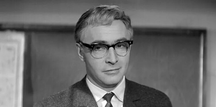 В.В. ТИхонов в роли учителя И.С. Мельникова. Кадр из фильма "Доживем до понедельника" из открытого доступа в Интернете. 