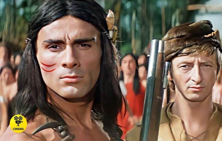 Приключенческий фильм, на съёмках которого чуть не погибли актёры. Где и как снимали фильм «Чингачгук - Большой Змей»