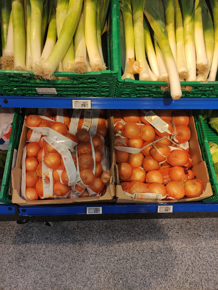 Лук удивил больше всего. 