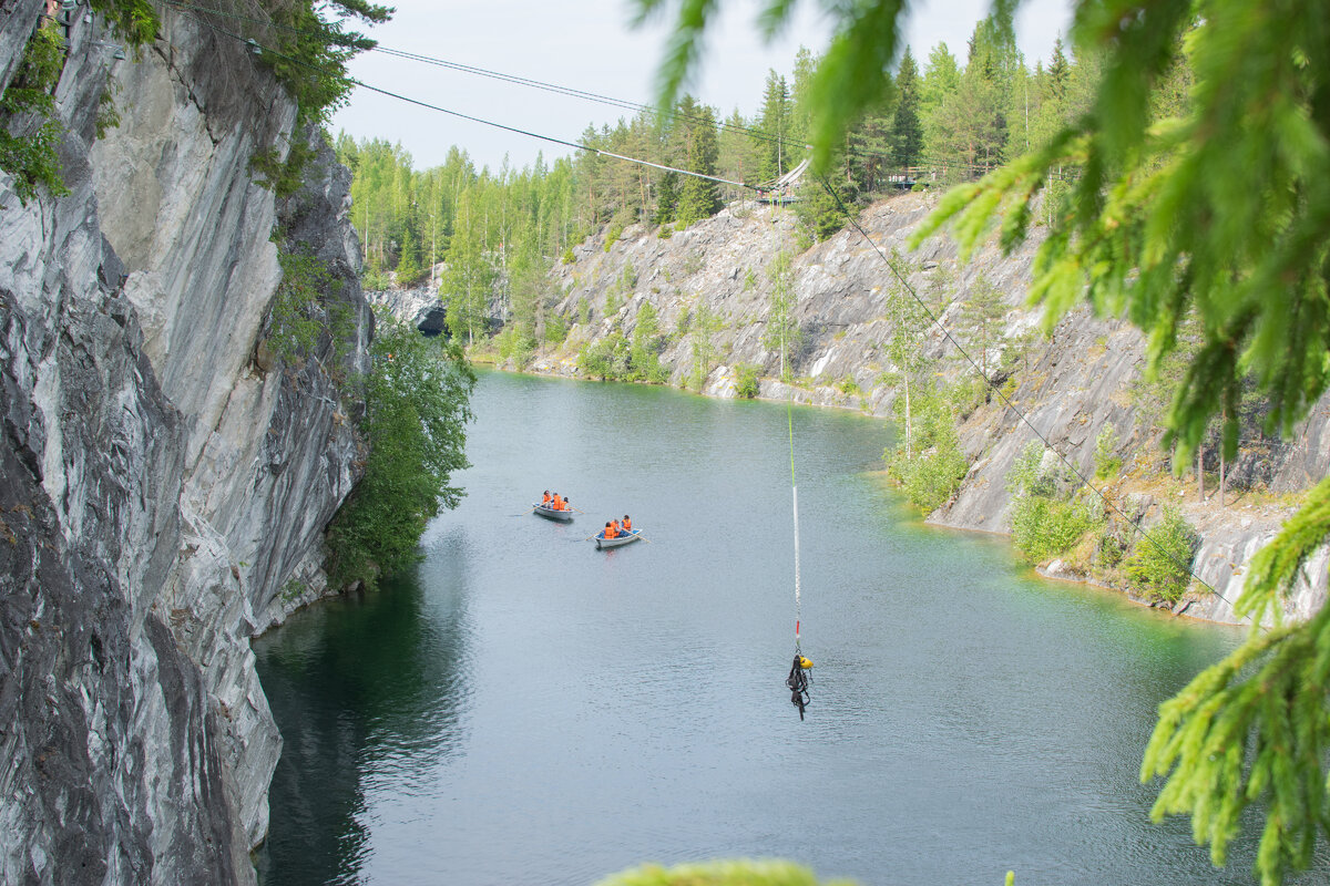 Для желающих есть разного рода экстрим)