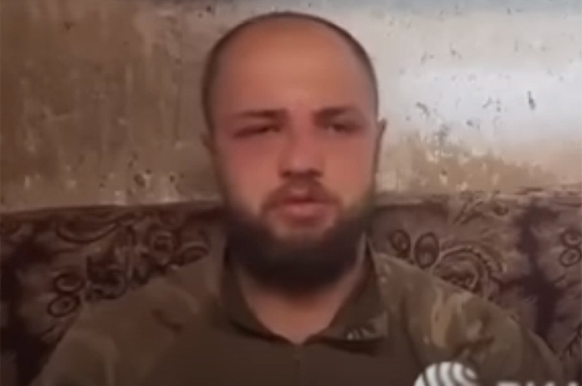    Боец подразделения «Кракен» Андрей Приходько.