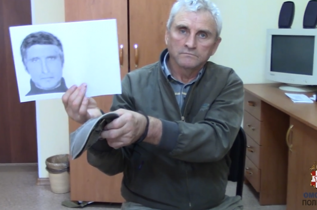    Коротин был настолько уверен в своей неуловимости, что не скрывал своё лицо от жертв. Фото: Пресс-служба УМВД России по Омской области