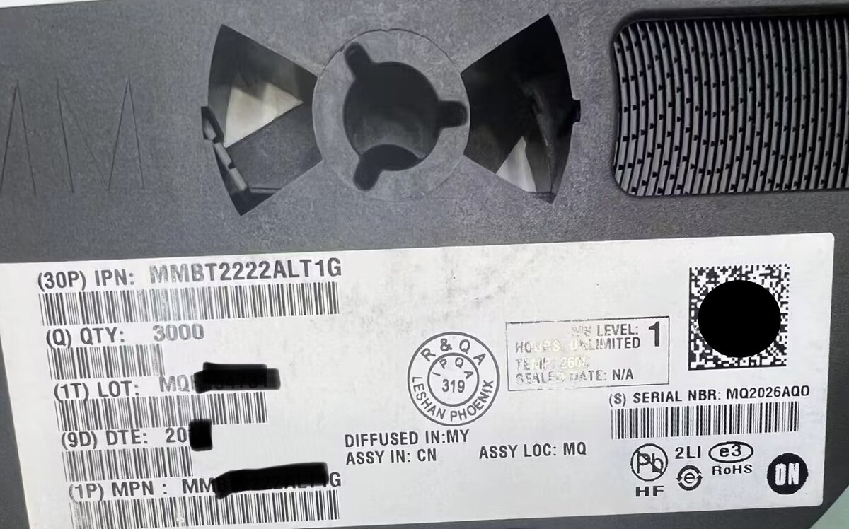 Onsemi Series MMBT2222ALT1G 