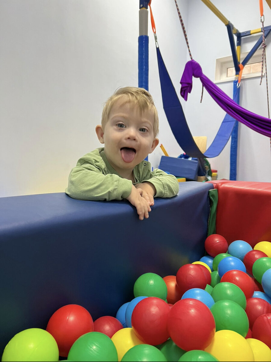 На занятиях в любимом центре «Росток» в Абхазии