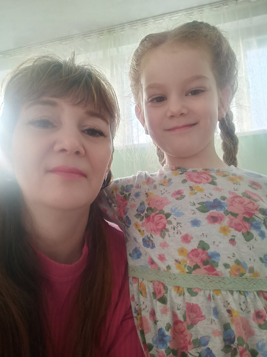 В детском саду с младшей дочкой, фото из личного архива 