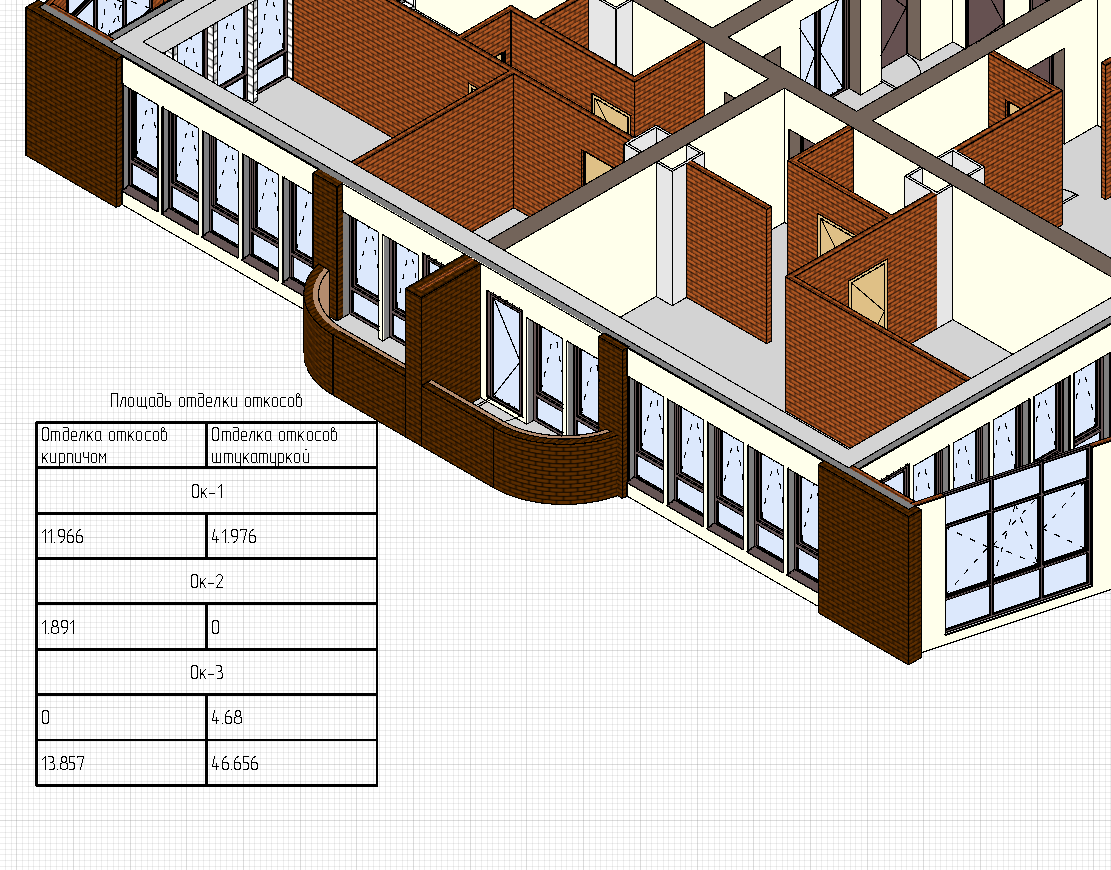 Свойства и формулы в Renga. Часть 2. Отделка откосов | Суровый ...