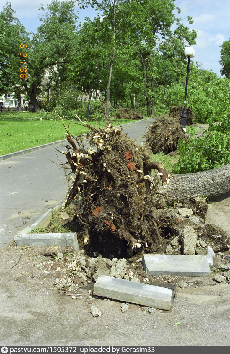 ураган в москве 1998