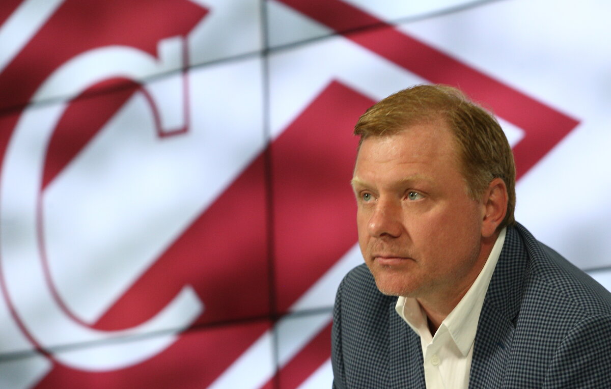    Главный тренер "Спартака" Алексей Жамнов  Станислав Красильников/ТАСС