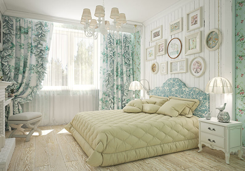 Спальня в стиле прованс, варианты дизайна, 70+ фото – Rehouz