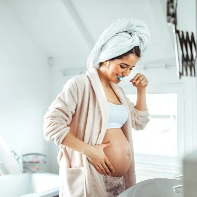 Забота о зубах у беременных