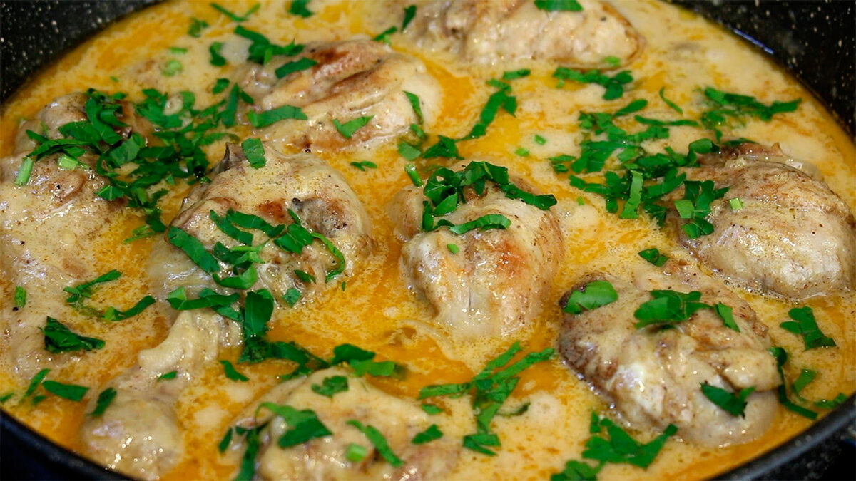 Куриные окорочка на сковороде – пошаговый рецепт приготовления с фото