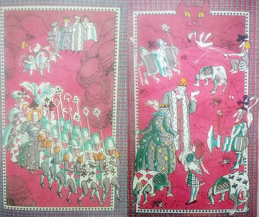 "Алиса в Стране чудес".