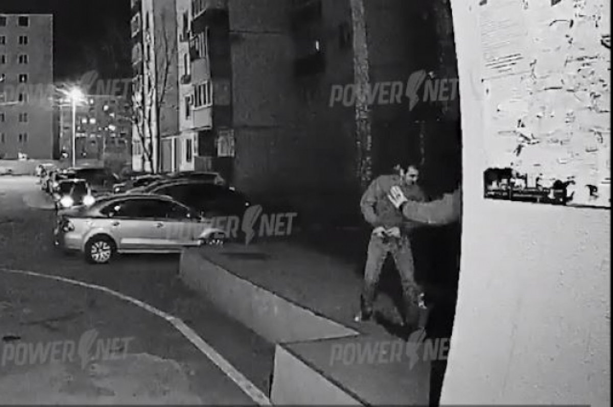    Видео нападения попало в сеть.