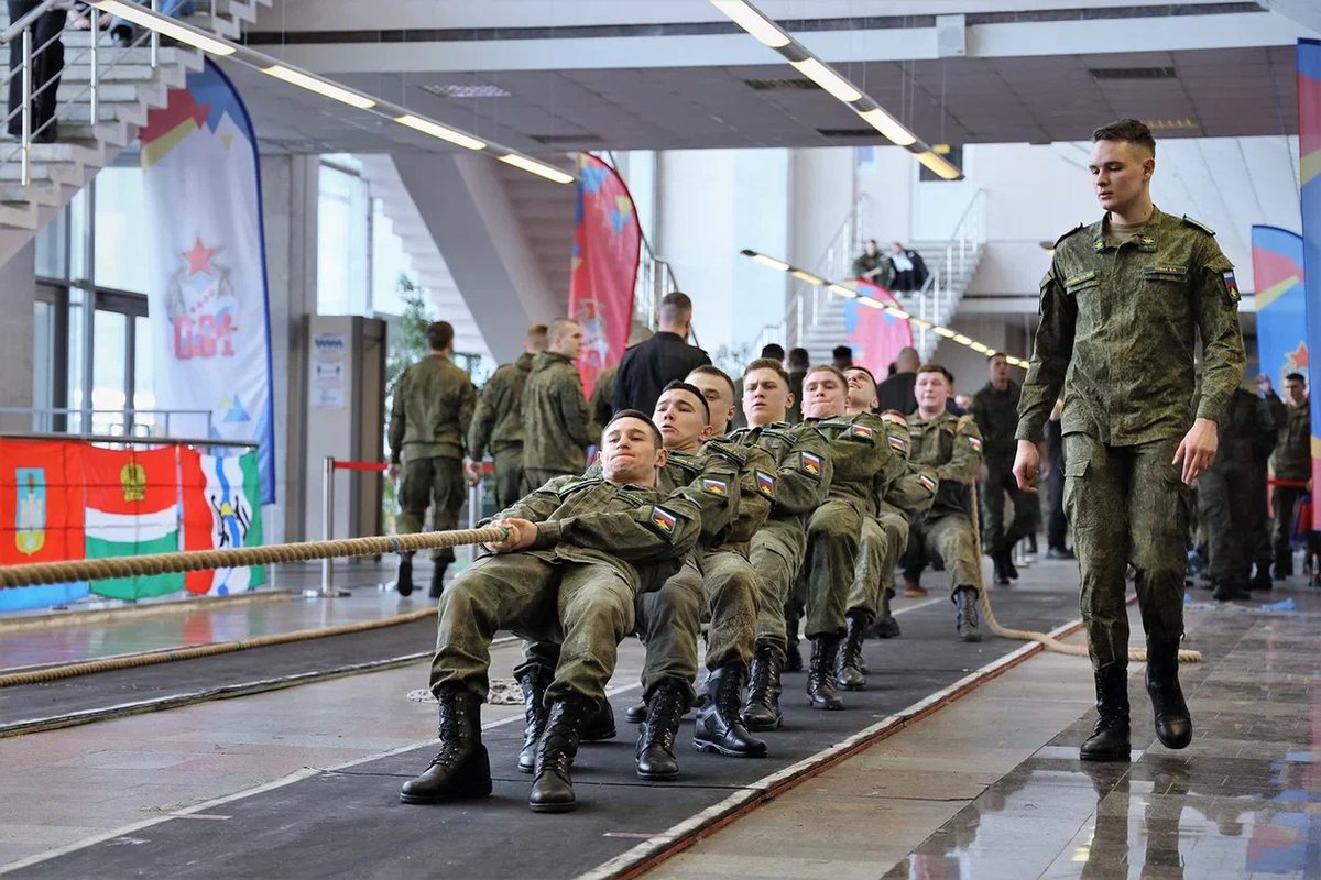 Чемпионат ЗВО по гирям в Мулино