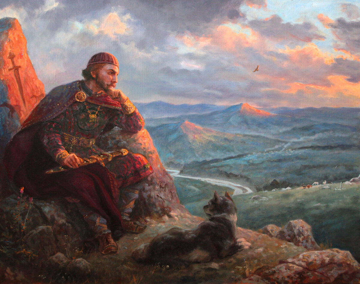 Вождь волынян Бож (319-375).