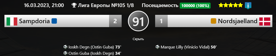 ⚽🏆Обзор Еврокубков 105 сезона! Лига Европы!🔥⚡Часть Вторая!