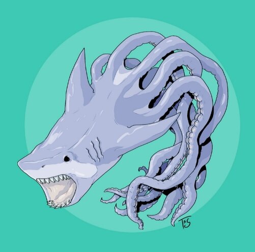 Луска. Иллюстрация Трэйси Шепарда