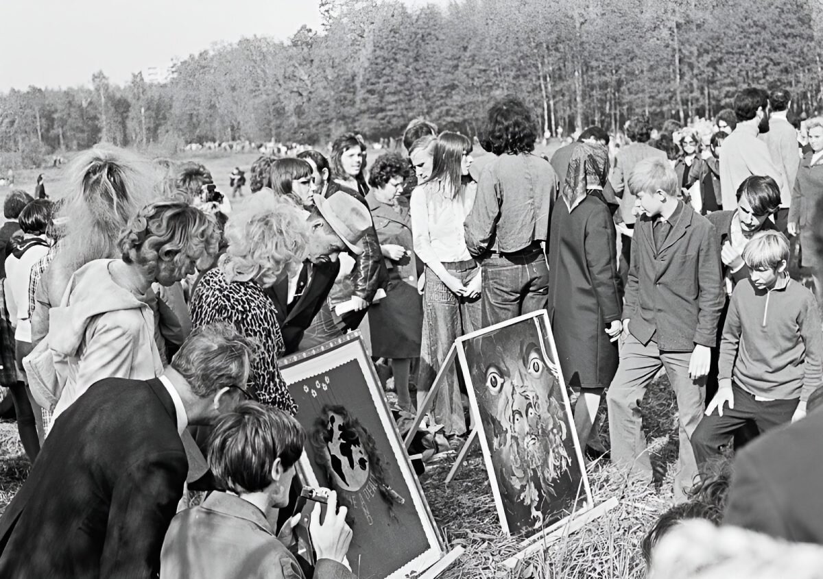 бульдозерная выставка в москве 1974