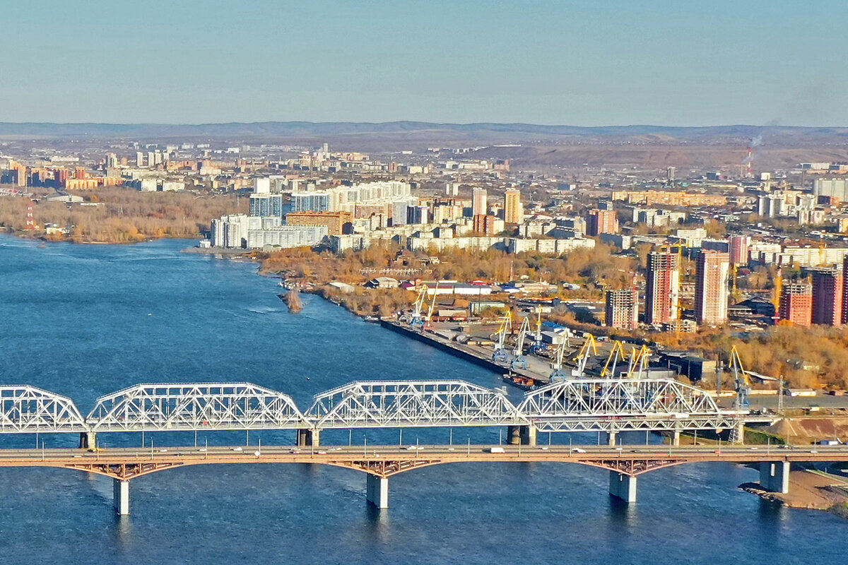 красноярск дома на берегу енисея