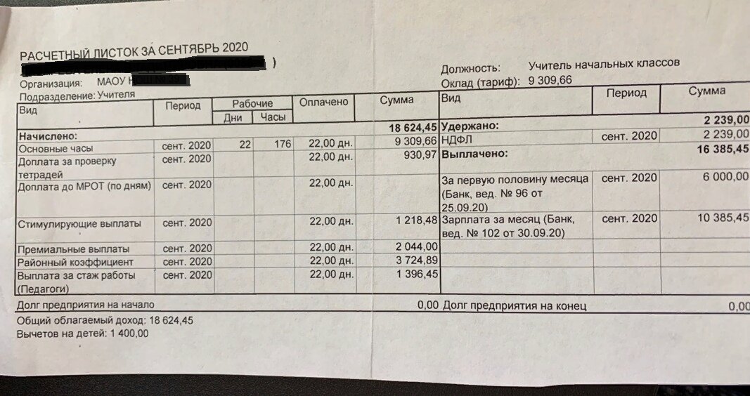 Зарплата учителя начальных классов в 2023 году