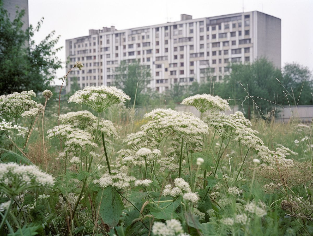 СССР, захваченный борщевиком | Источник: Midjourney   📷