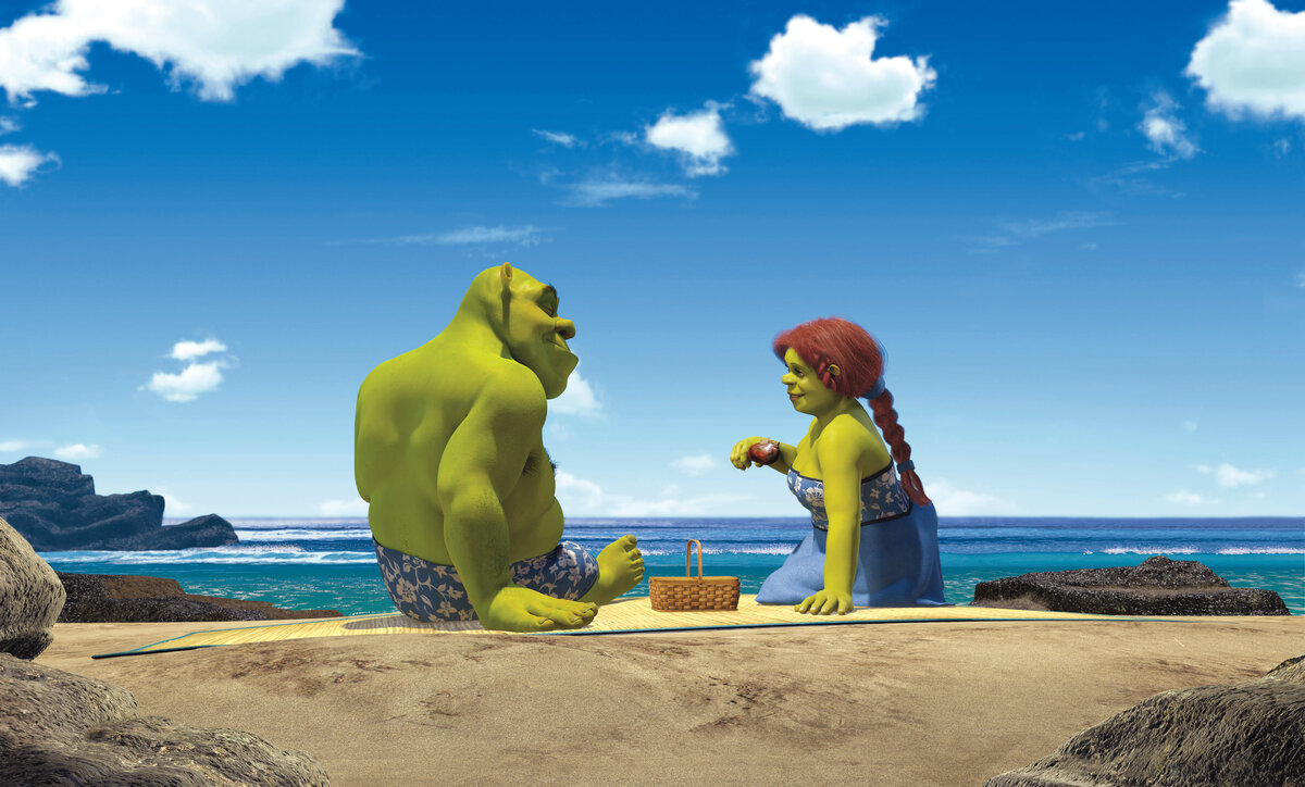 Shrek 2 cartoon