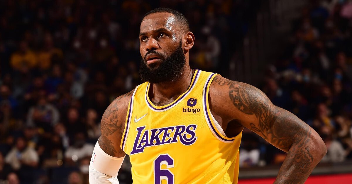 LEBRON James Lakers