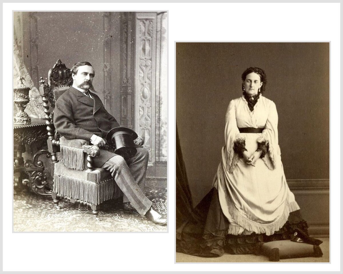 Родители Елены: Григорий Александрович  Строганов и Мария Николаевна