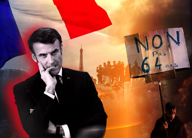 Протесты во Франции © REX 