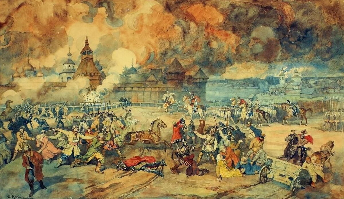 Птица смута. Картины о смуте 17 века. Восстание в Угличе. Углич смута. Углич в Смутное время.