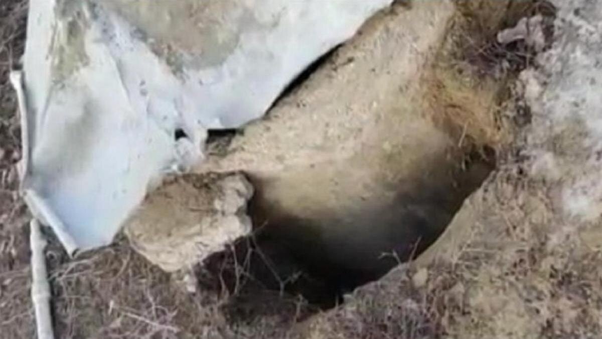    Колодец, в который упал ребенок:mgorod.kz