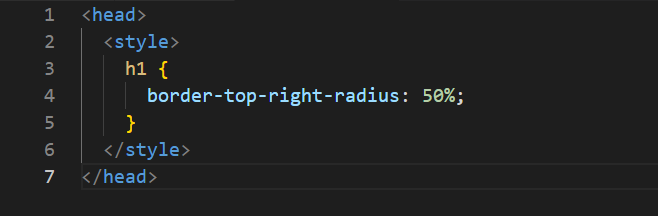 Подключение css стилей на прямую у тега H1 - Академия сайта