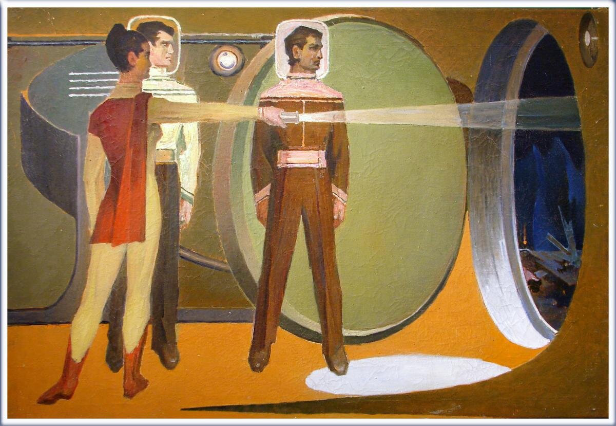 Геннадий Голобоков "У цели". Изображение взято из открытых источников