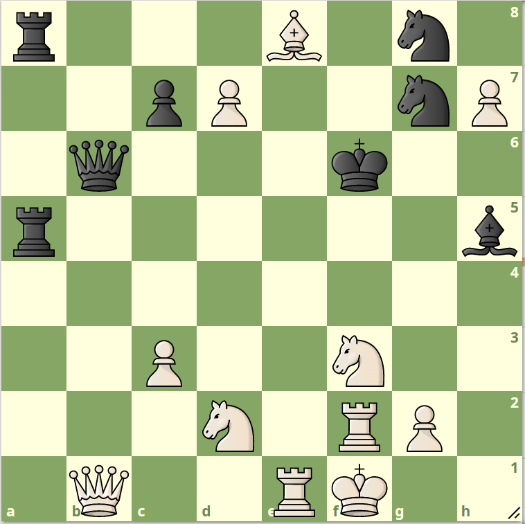 м1, ход белых