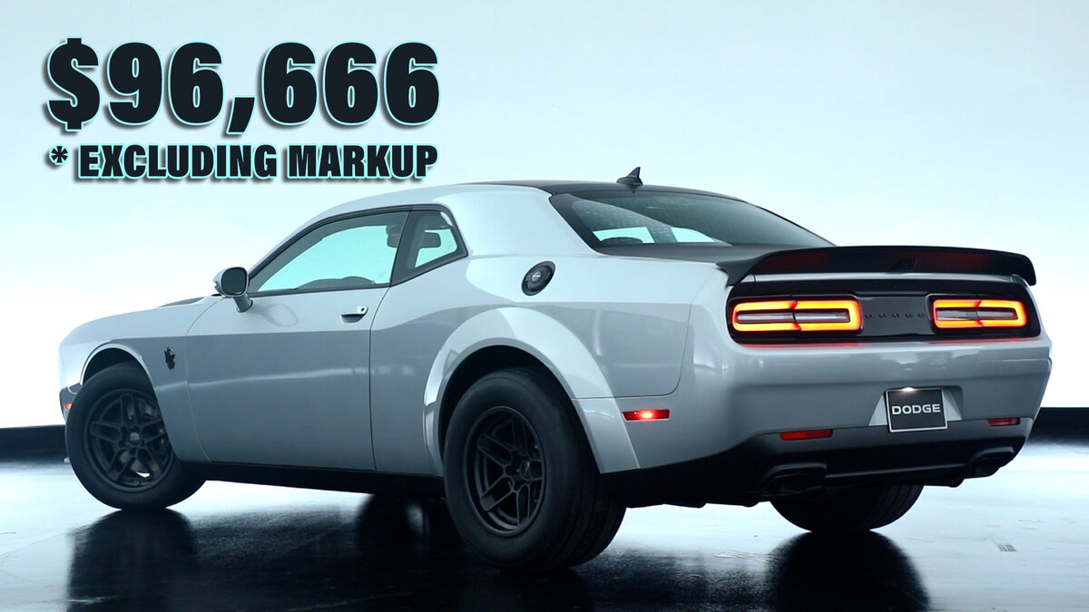 До сотки за 1.66 секунды. Dodge Challenger SRT Demon 170. | Car.Drive.Parts  | Дзен