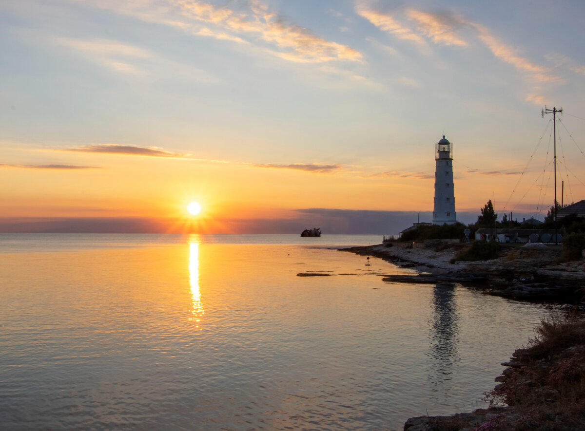 Тарханкутский маяк. Фото: А. Оленичев