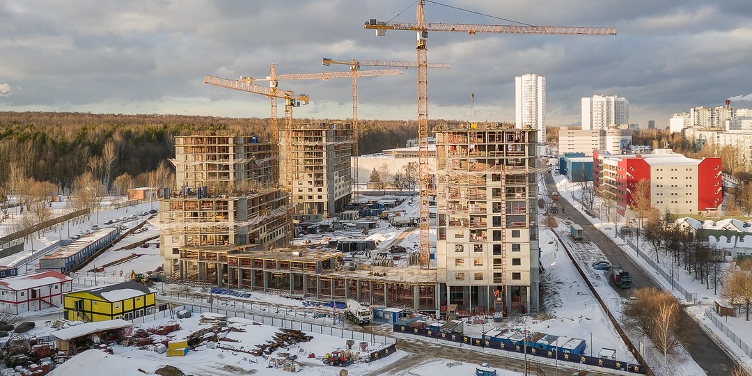 ЖК ПАРКСАЙД - Ход строительства - Март